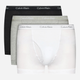 Zestaw majtek męskich typu bokserki Calvin Klein Underwear Trunk 3 szt 000NB1893A-MP1 XL 3 szt Czarny/Biały/Szary (8719115129378) - obraz 1