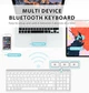 Клавиатура беспроводная IClever BK10 Bluetooth 5.1 для iPad/iPhone/Mac/iOS/Android/Windows - изображение 4
