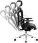 Fotel biurowy ergonomiczny Diablo Chairs V-Commander Black (5902560338164) - obraz 5