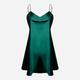 Peniuar erotyczny damski DKaren Plus Size Slip Karen 3XL Green (5901780670207) - obraz 4