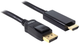 Kabel Delock DisplayPort 1.1 male - High Speed HDMI-A male Passive 1 m (4043619825868) - obraz 1