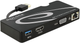 Adapter Delock USB 3.0 - HDMI / VGA + Gigabit LAN + USB 3.0 (4043619624614) - obraz 1