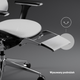 Fotel biurowy ergonomiczny Diablo Chairs V-Master Black-White (5904405577172) - obraz 14