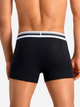 Zestaw majtek męskich typu bokserki 2 szt Puma Placed Logo Boxer 2p 90651903 M Czarny (8718824117096) - obraz 4