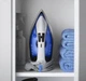Праска Russell Hobbs Easy Store Pro, 2400Вт, 320мл, паровий удар -180гр, постійна пара - 45гр, зберігання шнура, керам. підошва, біло-синій (26730-56) - изображение 10