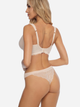 Majtki bikini damskie koronkowe Esotiq 41448-08X L Beżowe (5903972263563) - obraz 4