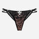 Majtki stringi damskie Esotiq 41365-61X M Czarne (5903972261064) - obraz 7