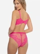 Трусики бразиліана жіночі Esotiq 41341-43X M Рожеві (5903972257609) - зображення 4