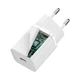 Мережевий зарядний пристрій Baseus 30W Super Si Quick Charger 1C PD3.0 30W Type-C 3A Білий - зображення 4