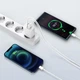 Мережевий зарядний пристрій Baseus 20W Compact Quick Charger QC3.0+PD3.0 20W USB+Type-C 3A Білий - зображення 6