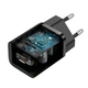 Мережевий зарядний пристрій Baseus 25W Super Si Quick Charger 1C QC3.0+PD3.0 25W Type-C 3A Чорний - зображення 6