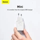 Мережевий зарядний пристрій Baseus 25W Super Si Quick Charger 1C QC3.0+PD3.0 25W Type-C 3A Білий - зображення 11