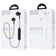 Наушники Bluetooth Hoco ES21 Wonderful sports, 60 mAh, 3.5h black - изображение 2