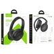 Накладні Bluetooth навушники HOCO DW02 | BT5.0, TF, AUX, 4Hours | black - зображення 4