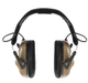 Навушники активні тактичні для стрільби EARMOR M31 Coyote Brown Пісчані - зображення 3