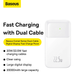 Powerbank Baseus Comet Series 20000 mAh 22.5 W White (PPMD020102) - obraz 9