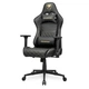 Кресло игровое Cougar Armor One V2 Gold, геймерское, дышащая экокожа, стальной каркас, черный - изображение 3