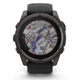 GPS смарт-годинник GARMIN fenix 8 51mm, Saph Solar, CrbnGry Ti/Blk, Blk/PblGryBnd - зображення 2
