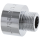 Переходник (коннектор) 3/8"х1/2" (хром) KOER KF.A0406.CHR (KF0137) - изображение 1
