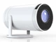 Проектор XON SmartView X-Core 1280x720P, 4K, Wi-Fi, Android, 5200Lm (XVPA1207AW 1714) Білий - зображення 2