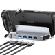 Док-станция Choetech USB3.1 TypeC - HDMI/USB 3.0x2/USB 2.0/USB-C PD 100W Hub 7-in-1 (HUB-M77-GY) - изображение 5