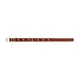 Кожаный одинарный ошейник CoLLaR с украшениями Ш 35 мм Д 48-63 см Brown (02716) - изображение 3