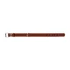 Шкіряний подвійний нашийник Collar Ш 35 мм Д 48-63 см Brown (02796) - зображення 3