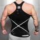 Мужская майка Wolf Fitness 10286 M цвет черный - изображение 2