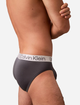 Набор трусов-брифов мужских Calvin Klein Underwear 62022744(Black-Peacoat -Turbulence-Black) M 4 шт Разноцветный (196807559916) - изображение 4