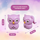 Точилка механічна ZiBi Owl з контейнером (ZB.5509) - зображення 4