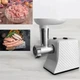 Мясорубка DOMOTEC R3391 white электрическая 2000W реверс - изображение 5