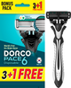 Бритви одноразові Dorco Pace 6 для чоловіків 6 лез 4 шт (8801038591247) - зображення 1
