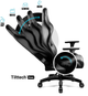 Игровое кресло Diablo X-Horn 2.0 King Size Black (5902560336962) - изображение 7