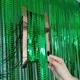 Дождик для фотозоны с блестящей голограммой 2 м на 1 м зеленый - изображение 2