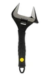 Ключ розвідний MASTERTOOL 250 мм 0 - 50 мм тонкі губки CrV рукоятка з TPR накладкою 76-0323 - изображение 3