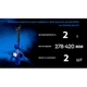 Стійка-піддомкратник 2т, min 278мм - max 420мм, T42001/42059 (посилена), 2шт - зображення 2