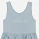 Дитячий літній комбінезон для дівчинки Calvin Klein 867014336 116 см Блакитний (1159822541) - зображення 2
