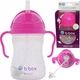Дитяча пляшка для води B.Box Bidon Gelato Pink Garnet 240 ml (BB00511) малиновий - изображение 5