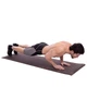 Коврик для фитнеса и йоги джутовый каучуковый Zelart My Fit 2441 2x-слойный 6мм Deep Brown - изображение 5