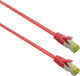 Патч-корд Helos S/FTP Cat 6a Ultra flex TPE 30 m Red (4005938637751) - зображення 1