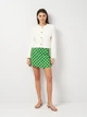 Юбка женская Zara 8372/285 XS Зеленая (08372285131017) - изображение 3