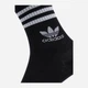 Набор мужских носков высоких хлопковых Adidas Crew Sock 3Str IL5022 43-45 3 пары Черный (4066762034765) - изображение 3