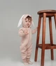 Детский утепленный комбинезон ромпер BUNNY BOX bunny беж 80 - изображение 1