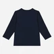 Футболка-лонгслів бавовняна трикотажна для хлопчика H&M 0503569-001 134-140 см (8-10 years) темно-синій - зображення 2