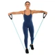Эспандер трубчатый с ручками для фитнеса LiveUp Toning Tube Pro 8405-M нагрузка 20LB длина 120см - изображение 8