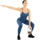 Гиря м'яка для фітнесу Bloom Soft Kettlebell 7012-2 вага 2кг White-Brown - зображення 8