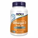 NOW Foods Omega-3 1000mg Рыбий жир с Омега-3 1000 мг 100 капсул - изображение 1
