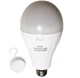 Лампочка з акумулятором 2 x18650 20w Енергозберігаюча лампочка Led лампа E27 - зображення 3