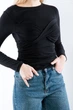Лонгслив Karol 16041 XL XL черный (2000000124827) - изображение 3