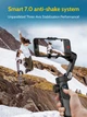 Стабилизатор ручной стедикам 3-х осевой для телефона AOCHUAN Professional Gimbal Stabilizer SMART X Pro - изображение 3
